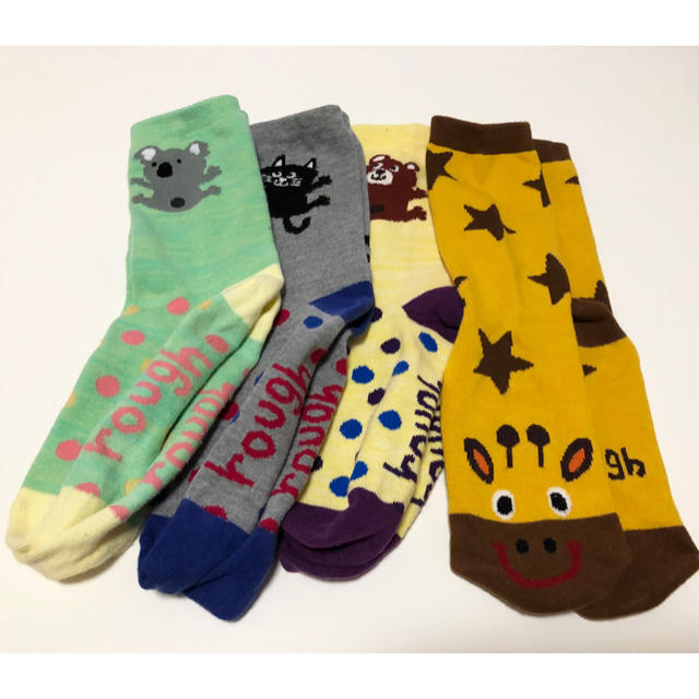 rough(ラフ)のrough🌟靴下🧦4足セット レディースのレッグウェア(ソックス)の商品写真