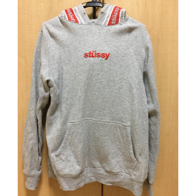 STUSSY Line Logo Hoodie