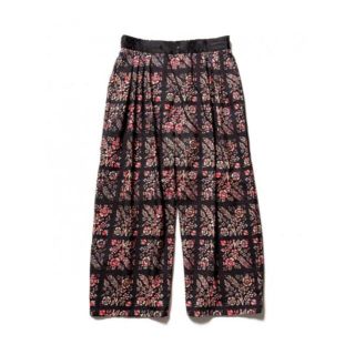 サスクワッチファブリックス(SASQUATCHfabrix.)のFLOWWE PATTERN WIDE PANTS(スラックス)