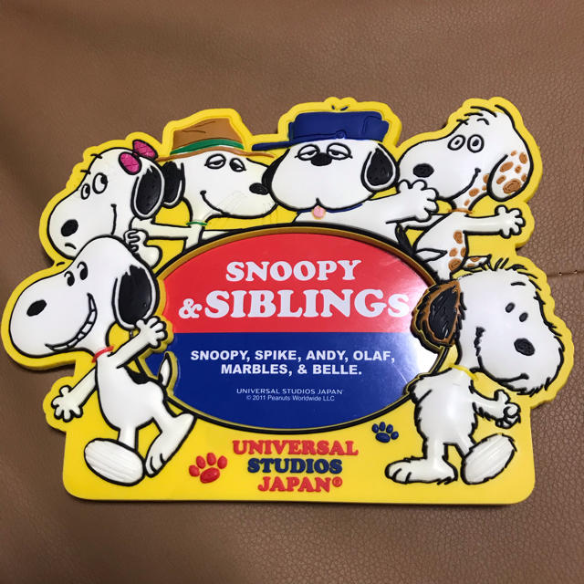 SNOOPY(スヌーピー)のスヌーピー SNOOPY 写真立て フォトフレーム インテリア/住まい/日用品のインテリア小物(フォトフレーム)の商品写真