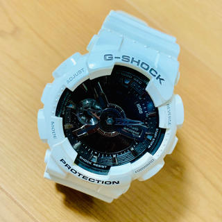 ジーショック(G-SHOCK)のG-SHOCK ホワイト 腕時計(腕時計(デジタル))