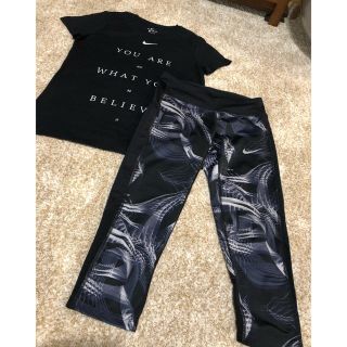 ナイキ(NIKE)のくう様専用☆NIKE☆Tシャツ レギンス 2点セット(レギンス/スパッツ)