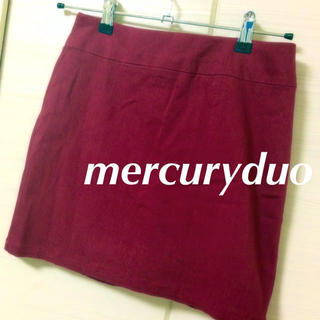マーキュリーデュオ(MERCURYDUO)の限定値下！mercuryタイトスカート(ミニスカート)