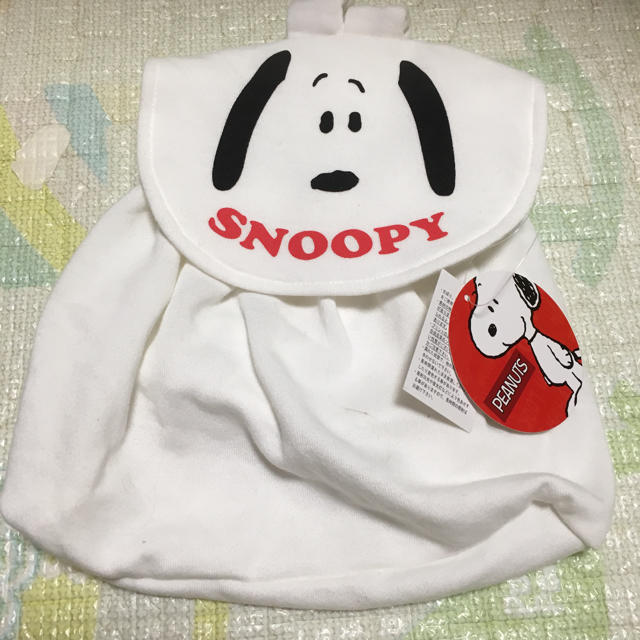 SNOOPY(スヌーピー)のスヌーピリュック キッズ/ベビー/マタニティのこども用バッグ(リュックサック)の商品写真