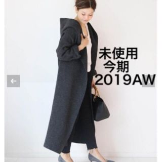 ドゥーズィエムクラス(DEUXIEME CLASSE)のADAWAS ☆未使用☆ 今期 19AW KNIT GAWN ニットガウン (ガウンコート)