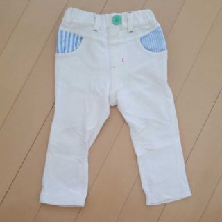 エフオーキッズ(F.O.KIDS)の白ズボン80㎝(パンツ)