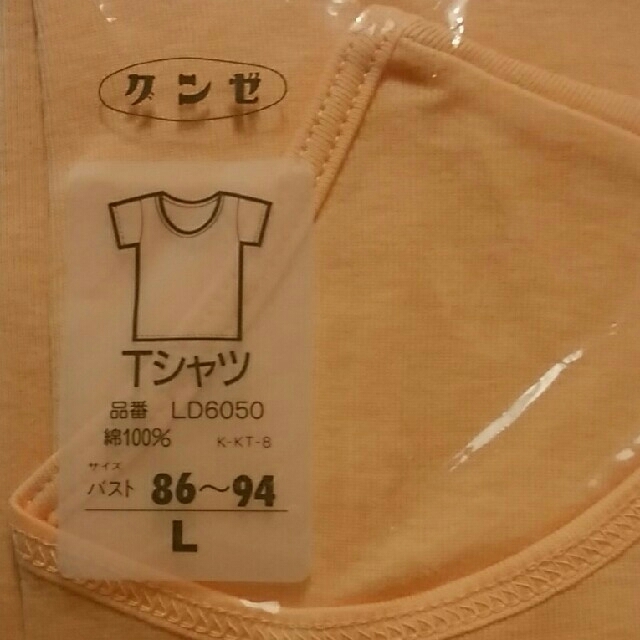 GUNZE(グンゼ)のレディースTシャツ レディースのトップス(Tシャツ(半袖/袖なし))の商品写真