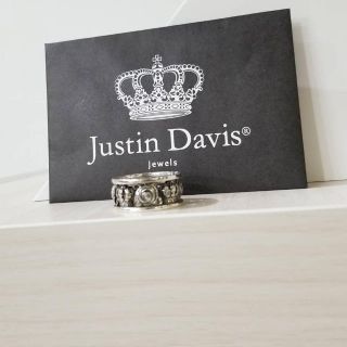 ジャスティンデイビス(Justin Davis)のジャスティンデイビス マイラブリング 12号  燻し(リング(指輪))