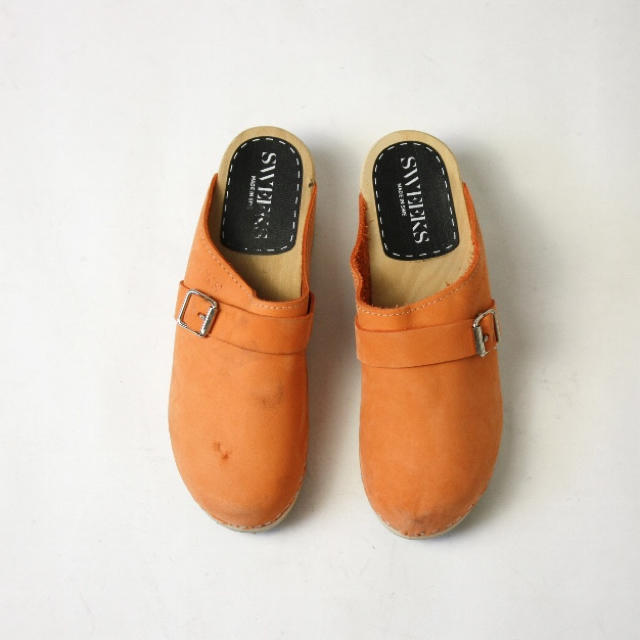 Vintage★Clogs クロッグス EUR38 レディースの靴/シューズ(ミュール)の商品写真