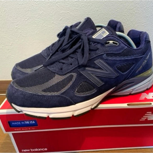 ニューバランス M990V4 ネイビー超美品 NEW BALANCE