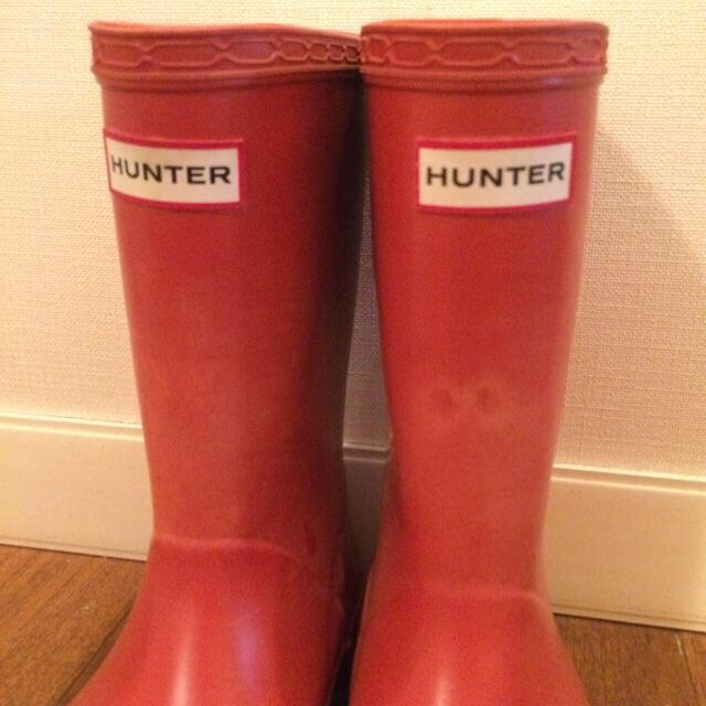 HUNTER(ハンター)のHUNTERファーストレインブーツ10 キッズ/ベビー/マタニティのキッズ靴/シューズ(15cm~)(長靴/レインシューズ)の商品写真
