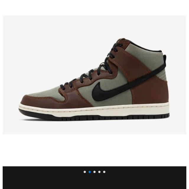 NIKE(ナイキ)の早い物勝ち 新品 Dunk Sb HIGH PRO BAROQUE BROWN  メンズの靴/シューズ(スニーカー)の商品写真