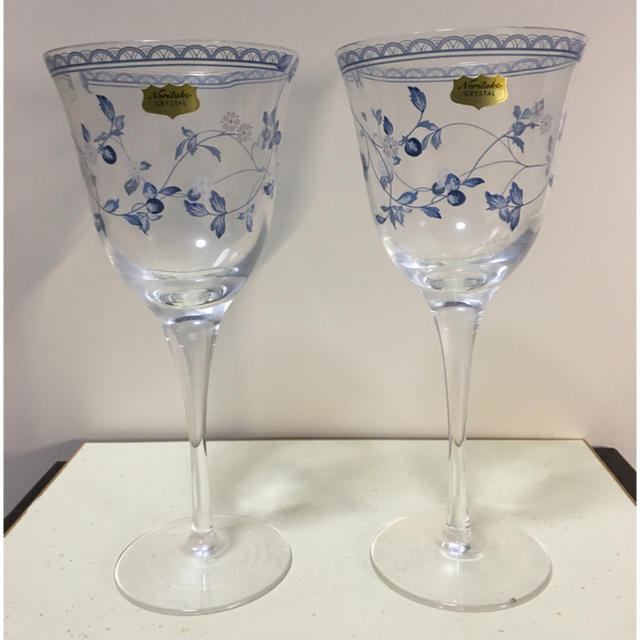 Noritake - Noritake crystal ワイングラス 2脚の通販 by オリオン's shop｜ノリタケならラクマ