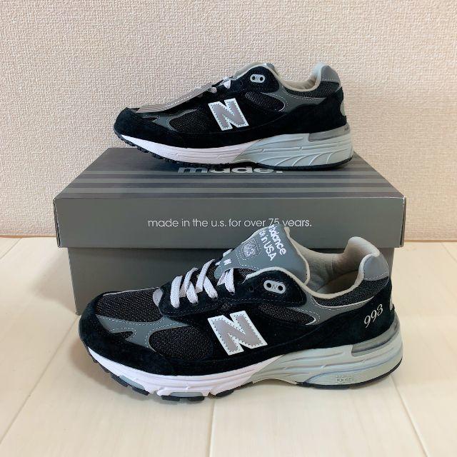 25cm 新品 NEW BALANCE MR993BK 黒