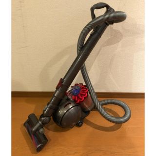 ダイソン(Dyson)のダイソンDC48レッドカーボンファイバーブラシキャニスター型掃除機☆美品☆(掃除機)