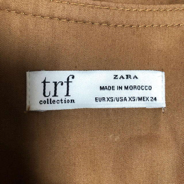 ZARA(ザラ)の美品 ZARA ワンピース キャメル XS レディースのワンピース(ロングワンピース/マキシワンピース)の商品写真