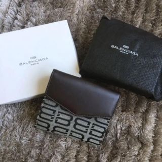 バレンシアガ(Balenciaga)の新品箱付き！バレンシアガ 財布 折り財布 ブラウン 茶色 ヴィンテージ(折り財布)