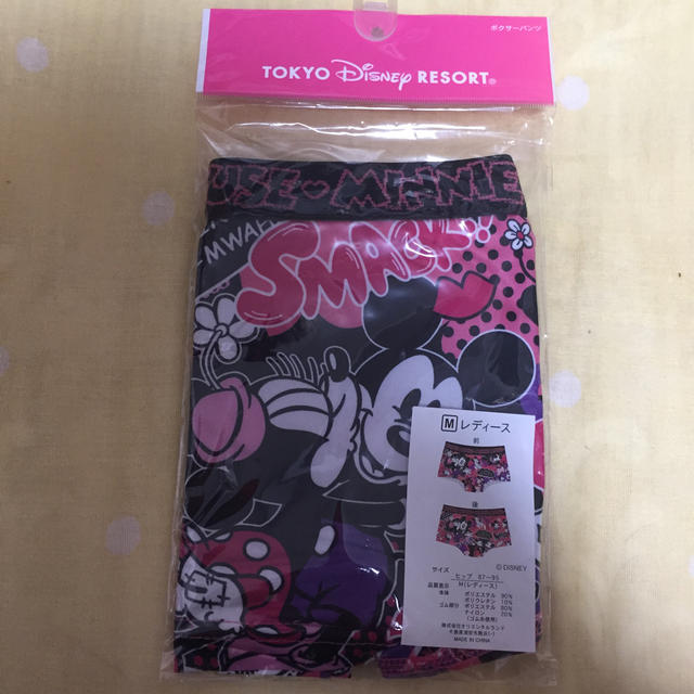 Disney ディズニー レディース ボクサーパンツ Mサイズの通販 By ひ たん ディズニーならラクマ