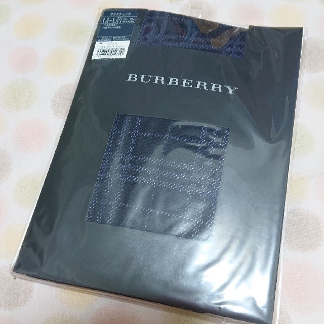 BURBERRY(バーバリー)のバーバリー☆ストッキング ネイビー レディースのレッグウェア(タイツ/ストッキング)の商品写真