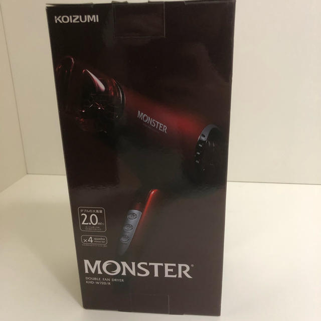 KOIZUMI(コイズミ)のみんみん様専用。KOIZUMI MONSTER khd-w720 スマホ/家電/カメラの美容/健康(ドライヤー)の商品写真