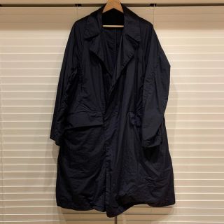 コモリ(COMOLI)のteatora device coat テアトラ デバイスコート navy 46(ステンカラーコート)