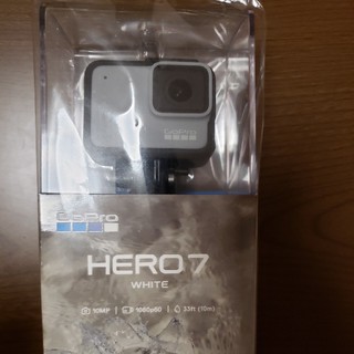 ゴープロ(GoPro)の未使用　新品同様　GoPro HERO7 WHITE(コンパクトデジタルカメラ)
