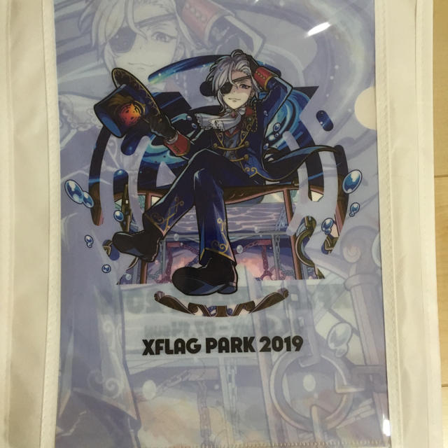 【モンスト】XFLAGPARK2019 ホールズ・ブラック クリアファイル エンタメ/ホビーのアニメグッズ(クリアファイル)の商品写真