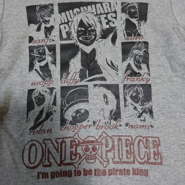 集英社(シュウエイシャ)の☆ONE PIECE 長袖Tシャツ 110☆ キッズ/ベビー/マタニティのキッズ服男の子用(90cm~)(Tシャツ/カットソー)の商品写真