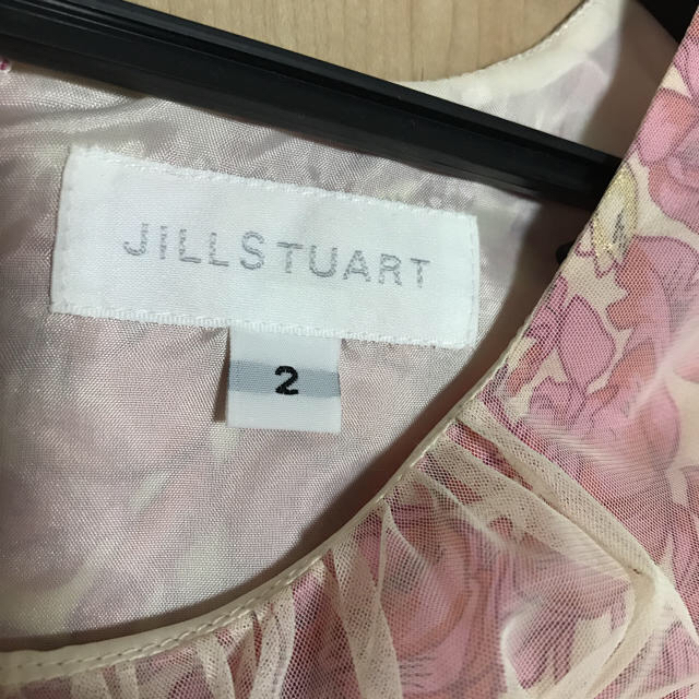 JILLSTUART(ジルスチュアート)のピンク レース みみ様 レディースのワンピース(ミニワンピース)の商品写真