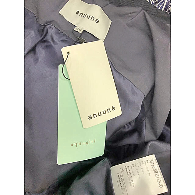 aquagirl - 【新品タグ付き】ANUUNE バックレースブルゾンの通販 by