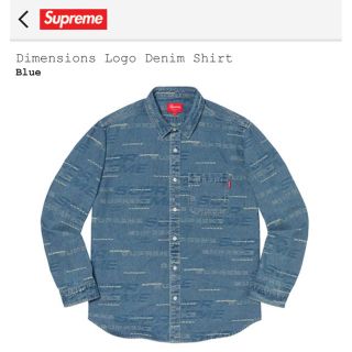 シュプリーム(Supreme)のDimensions Logo Denim Shirts(シャツ)