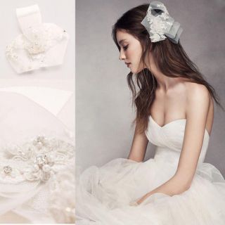 ヴェラウォン(Vera Wang)のwhite by VERA WANG ヘッドドレス(リボン)(その他)