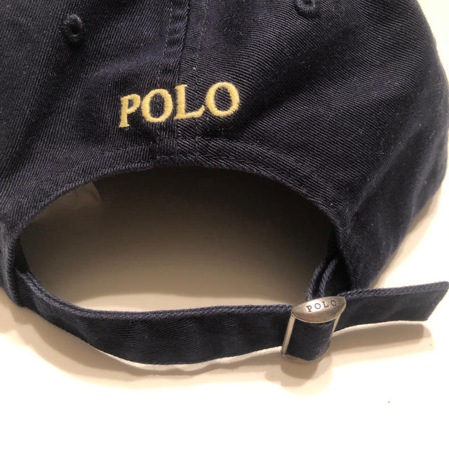 POLO RALPH LAUREN(ポロラルフローレン)のラルフローレン❤️ネイビー×クリームロゴキャップ レディースの帽子(キャップ)の商品写真