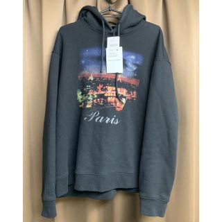 バレンシアガ(Balenciaga)の国内正規品 17SS バレンシアガ パリ 夜景 パーカー Ｍサイズ 美品 タグ(パーカー)