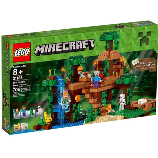 レア Xmas値下 新品 レゴ マインクラフト ジャングルツリーハウス