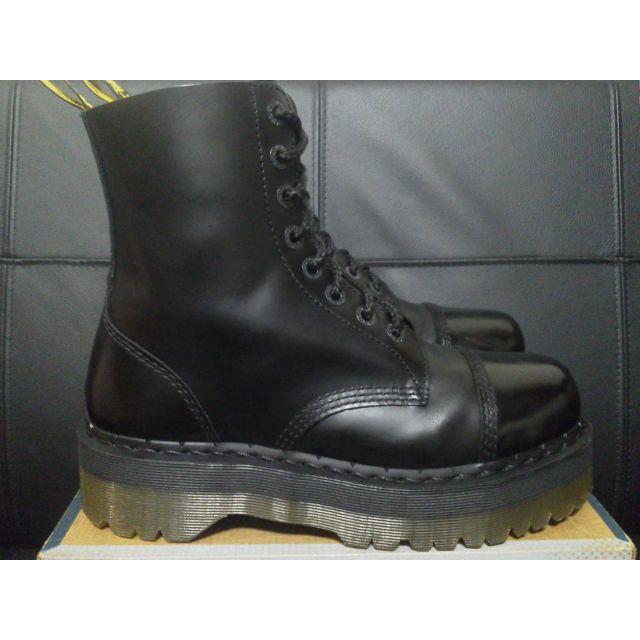 Dr.Martens(ドクターマーチン)の【激レア】Dr.Martens クレイジーボム UK8 黒 厚底 JADON メンズの靴/シューズ(ブーツ)の商品写真