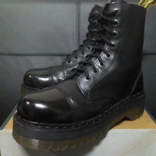 ブラックサイズ【激レア】Dr.Martens クレイジーボム UK8 黒 厚底 JADON