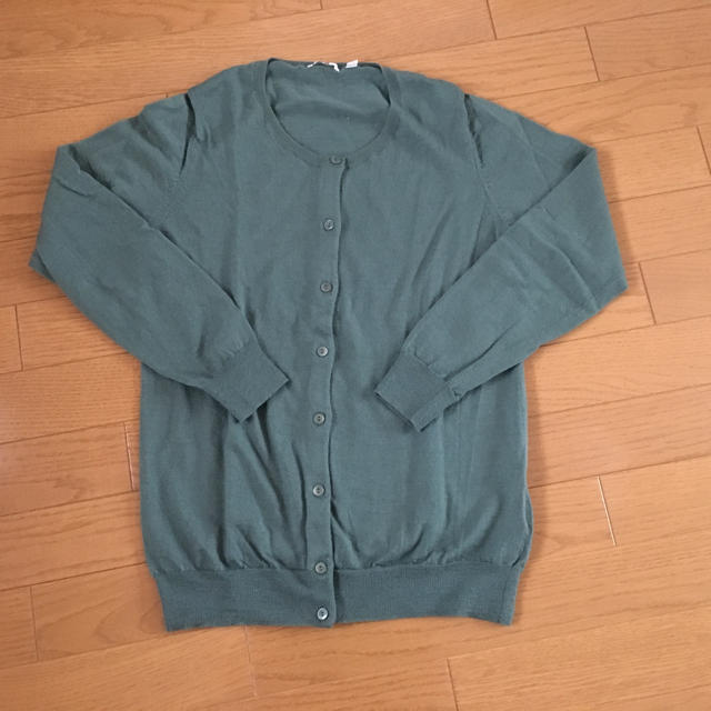 UNIQLO(ユニクロ)のユニクロ  クルーネックカーディガン XL レディースのトップス(カーディガン)の商品写真