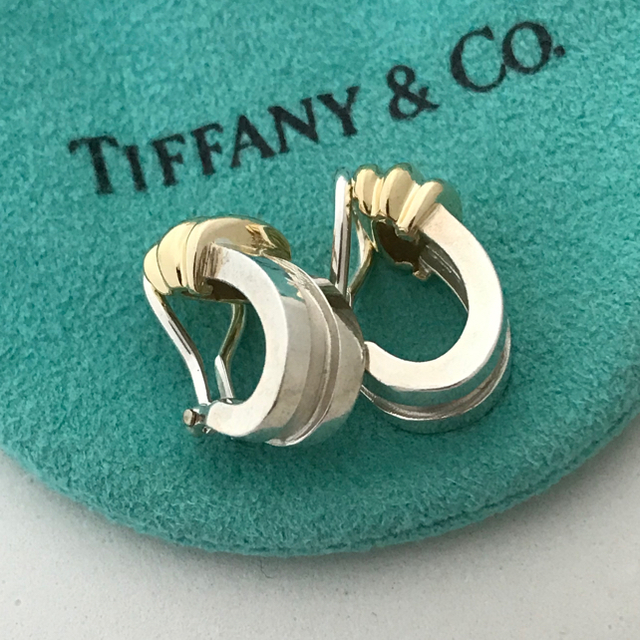 Tiffany & Co. - Tiffany グルーブド コンビ イヤリングの通販 by コウフク屋｜ティファニーならラクマ