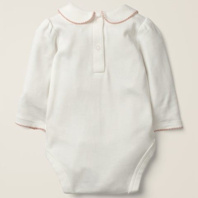 Boden(ボーデン)のBaby Boden テントウムシ刺繍襟付きロンパース キッズ/ベビー/マタニティのベビー服(~85cm)(ロンパース)の商品写真