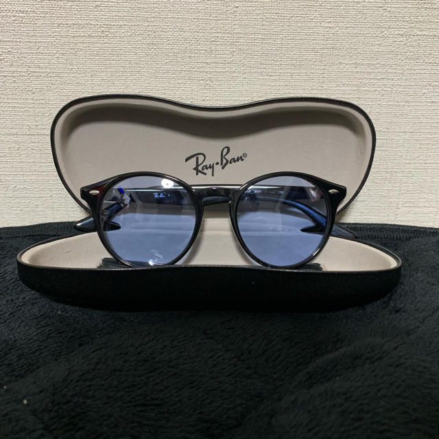 レイバン ブルーレンズ 伊達メガネ サングラス rayban 新品