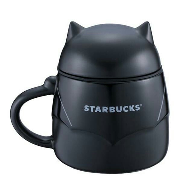 スターバックス：マグカップ 蓋付き 黒猫 台湾 海外 ハロウィン限定