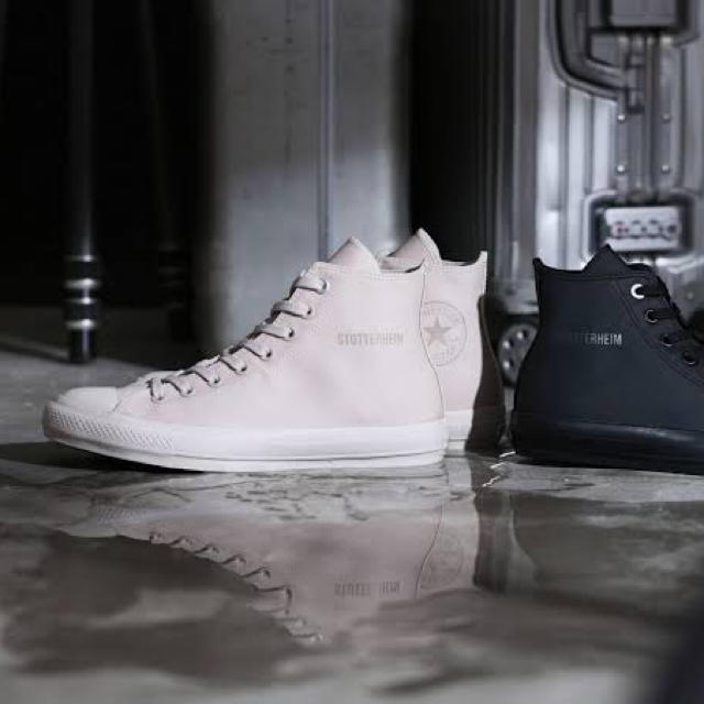 converse × stutterheim 限定 雨用 ストゥッテルハイム - スニーカー 【 2/16 発売】 即完売‼️ STUTTERHEIM × converse