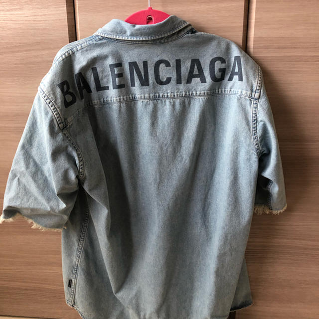 Balenciaga(バレンシアガ)のBALENCIAGA  デニムシャツ メンズのジャケット/アウター(Gジャン/デニムジャケット)の商品写真