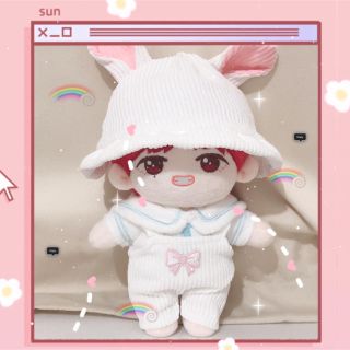 ボウダンショウネンダン(防弾少年団(BTS))の15cm ぬいぐるみ 洋服(ぬいぐるみ)