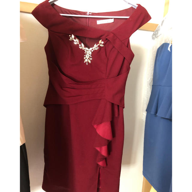 dazzy store(デイジーストア)のキャバドレス 美品 二枚セット Lサイズ レディースのフォーマル/ドレス(ミニドレス)の商品写真