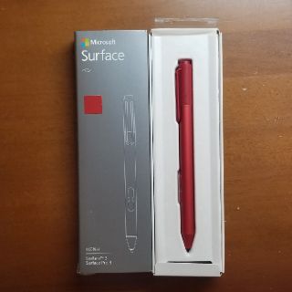 マイクロソフト(Microsoft)の【純正】Surface ペン (red: 赤) Surface 3 対応(PC周辺機器)