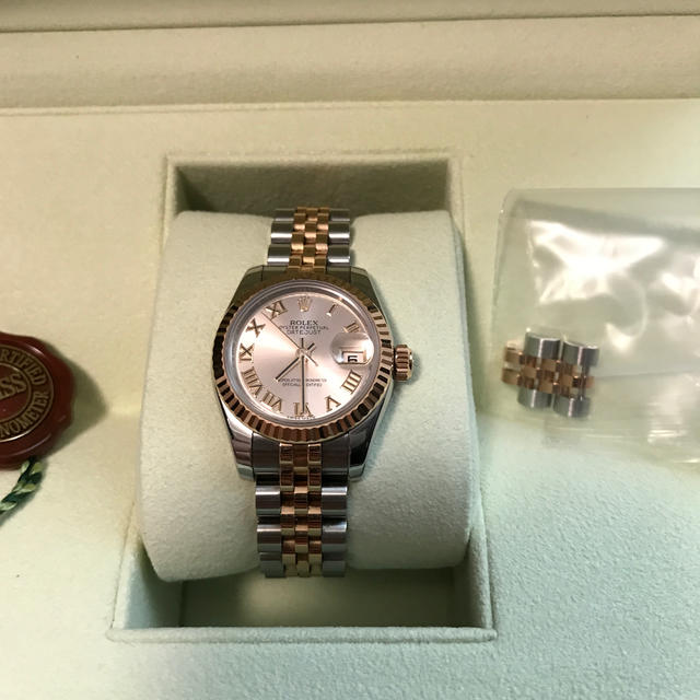 ROLEX(ロレックス)のロレックス ピンクゴールド レディースのファッション小物(腕時計)の商品写真