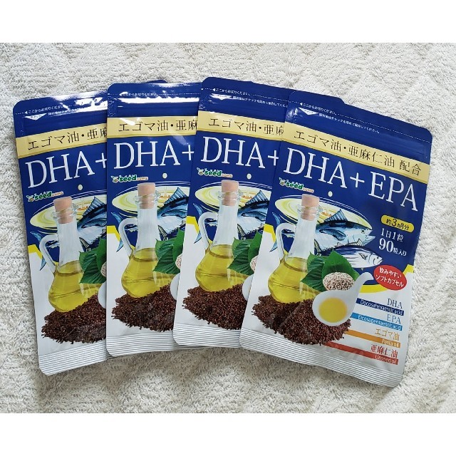 DHA＋EPA（1年分）※エゴマ油 亜麻仁油配合 食品/飲料/酒の健康食品(その他)の商品写真