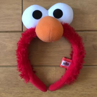 セサミストリート(SESAME STREET)の【美品】ユニバ エルモ カチューシャ(カチューシャ)